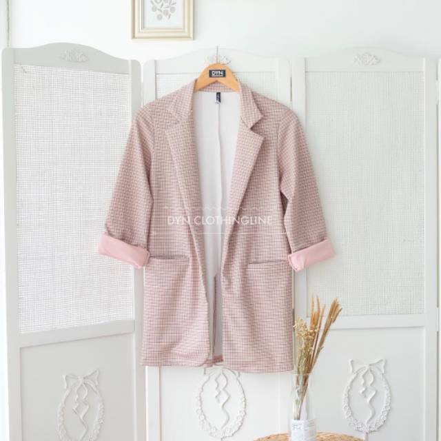 Vivaldi Blazer Outer 100% ORIGINAL Blazer Vivaldi BlezerTartan Original Vivaldi