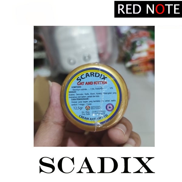 Scardix Salep 12.5gr - Obat Kutu Kucing Dan Anak Kucing