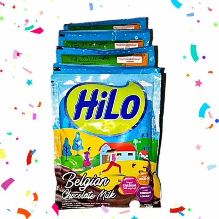 

ds211vz Hilo Belgian Chocolate Susu Bubuk Tinggi Kalsium - 4Sch Xa201As