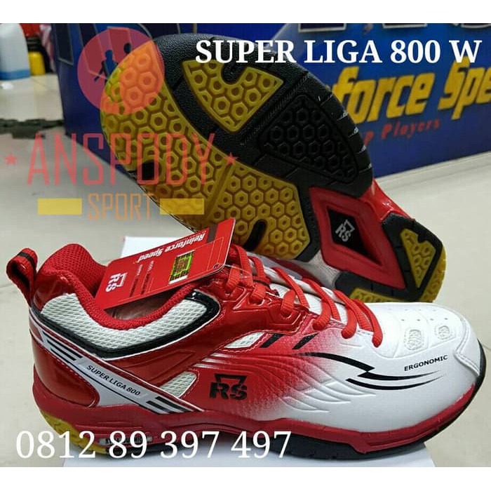 SEPATU RS SUPER LIGA 800 PUTIH MERAH