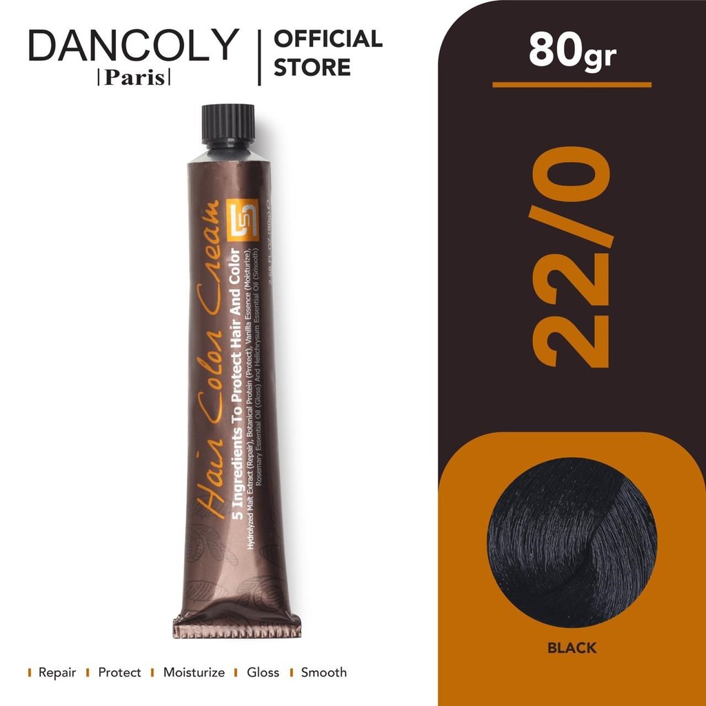 

Dancoly Hair Color / Cat Rambut 80 gr + Peroxide 100 ml ( 1 )