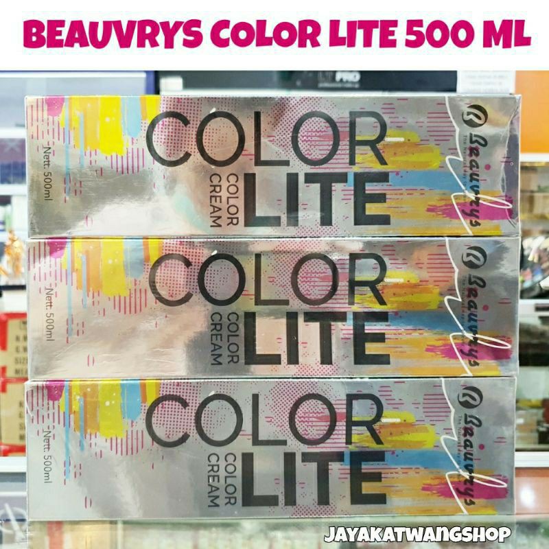 BEAUVRYS 9.11 GREY ASH 500 ML Color Lite Color Cream | Semir Rambut