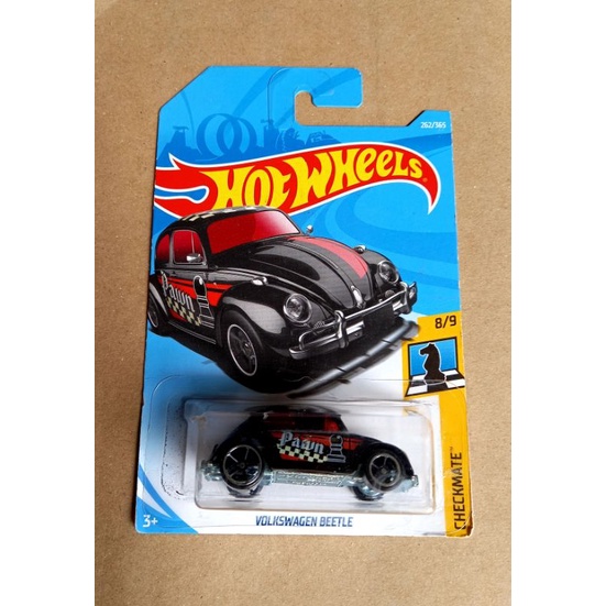 hotwheels VOLKSWAGEN BEETLE hitam HW CHECKMATE