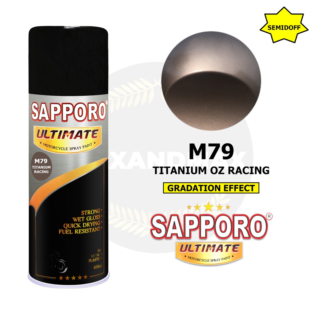 SAPPORO ULTIMATE Titanium Oz Racing M79 400 ml