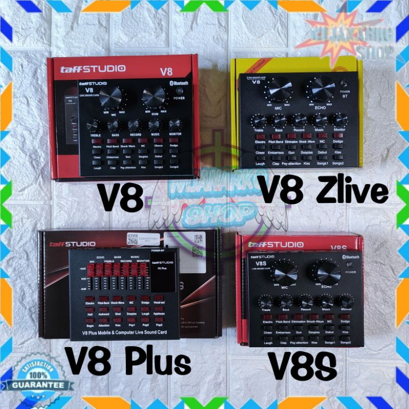 PAKET REKAMAN LITE [3] MIC BM8000 Stand Soundcard V8s / V8 / V8plus