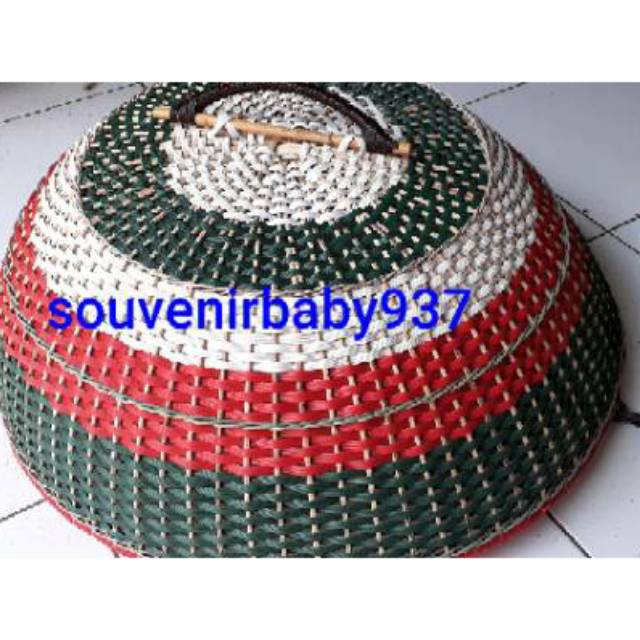 Tudung Saji Rotan Sintetis bulat