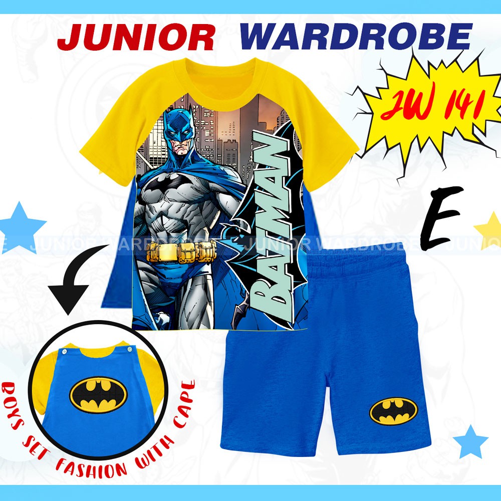 JW141 BAJU ANAK SAYAP KIDS ABCDEF