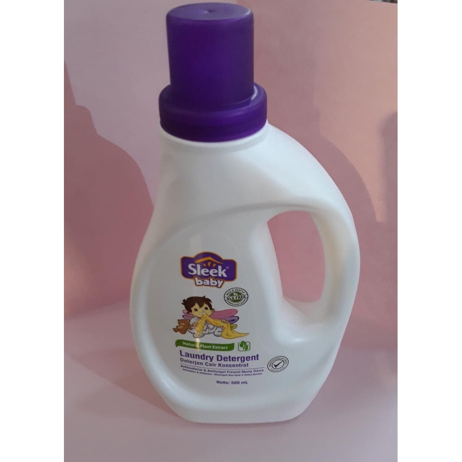 SLEEK BABY DETERJEN CAIR KONSENTRAT BOTOL 500 ML/REFILL 450 ML