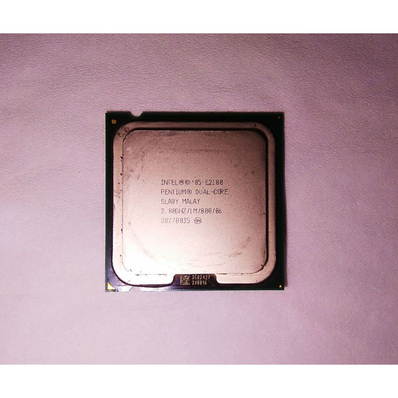 Processor intel dual core e2180  2,00GHz