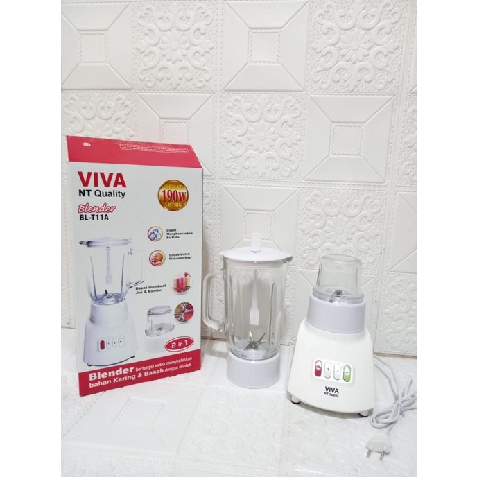 cod blender charger juice cup Blender VIVA BL-T11GN 2in1 KACA National NT Quality Hand Blender