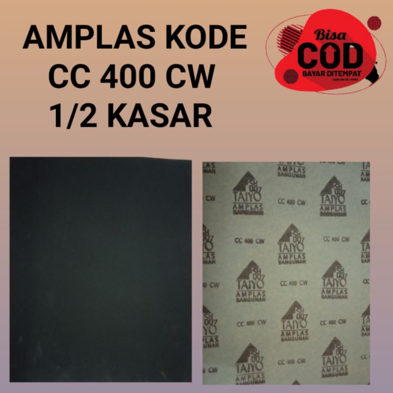 AMPLAS KODE CC 400 CW 1/2 KASAR