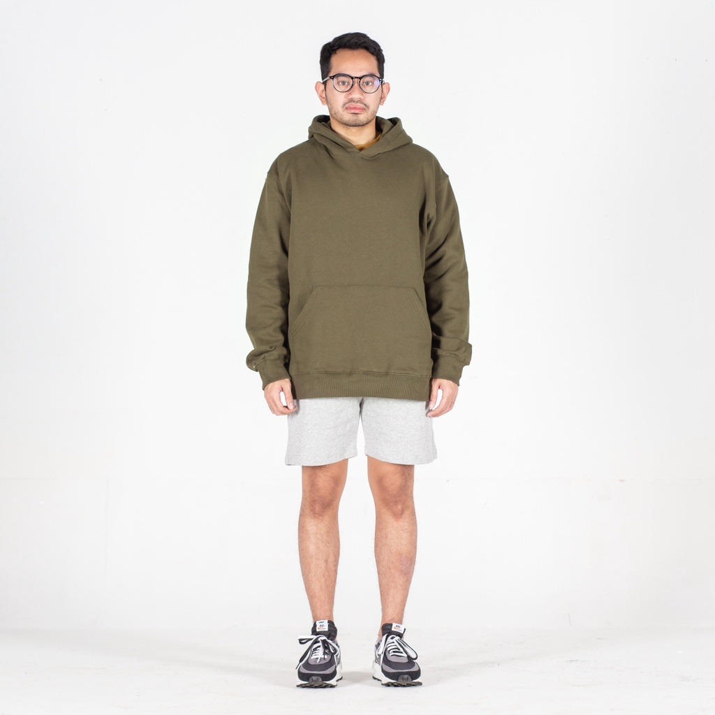 SMM Oversized Heavyweight Hoodie in Green