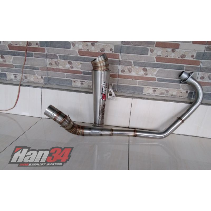 knalpot herex tiger gl mp kerucut leher bending 35 38 kompetisi