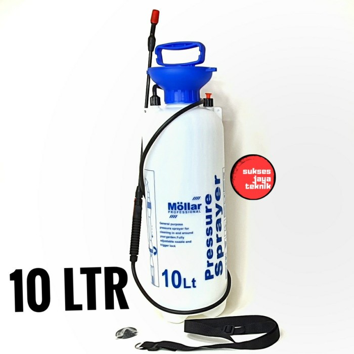 Mollar Pressure Sprayer 10 Liter - Alat Penyemprot Tanaman Hama