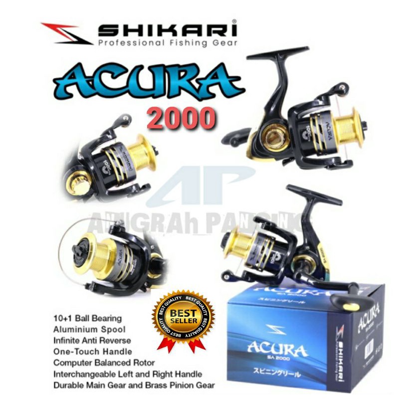 REEL PANCING SHIKARI ACURA 1000/2000/3000 MURAHH