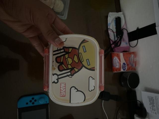 Miniso Ironman Cute Lunch Box Tempat Makan Anak