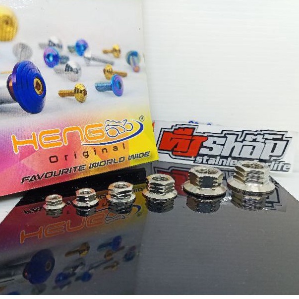 MUR STAINLESS PROBOLT M6 m8 chrome heng original drat mur probolt 8 10 12 14 17 19 mur probolt stain