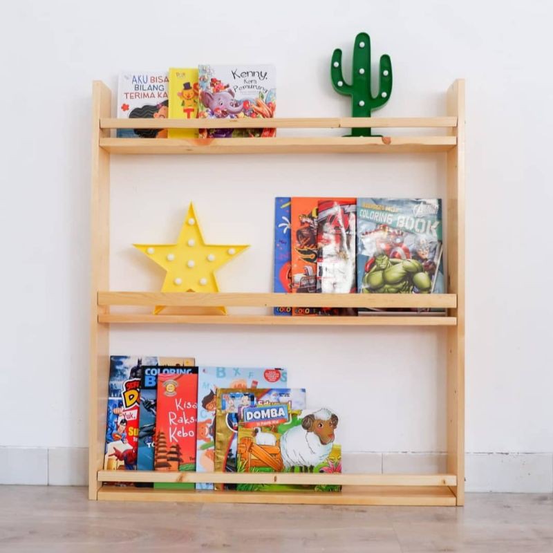 Rak Buku Susun Natural rak rak buku anak rak buku susun Rak Buku Susun Natural rak rak buku anak rak buku susun