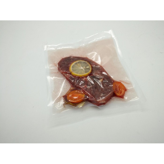 PLASTIK VACUUM SEALER EMBOS PLASTIC BAG CUT OFF SIZE: 12X20 CM 100 LBR