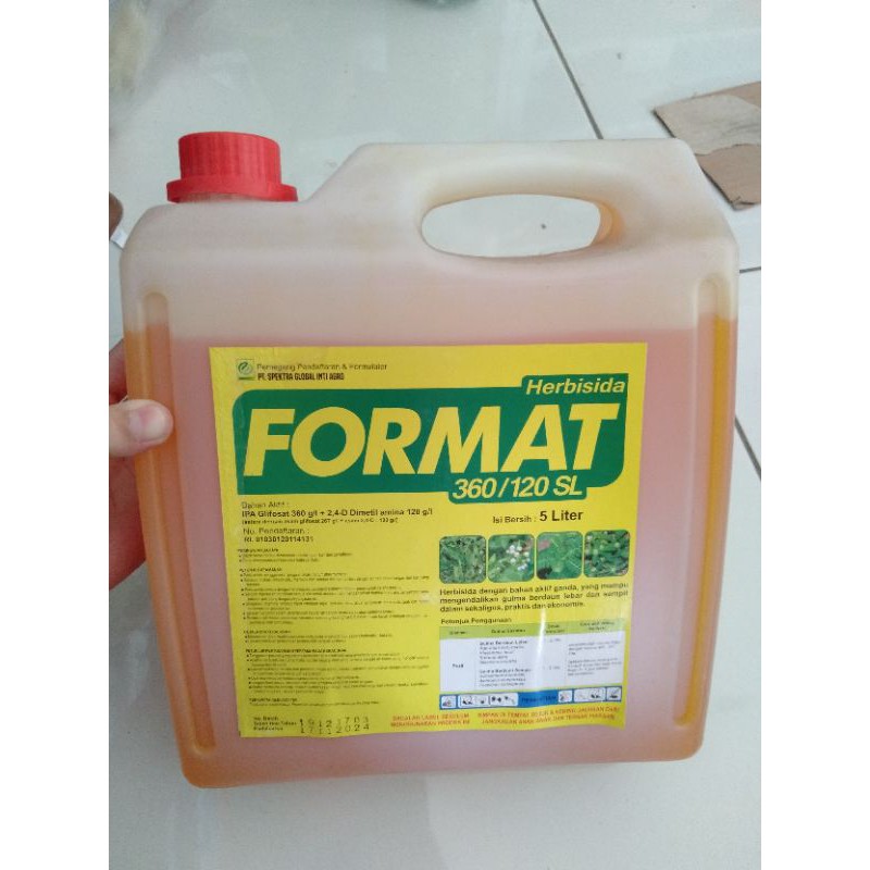 FORMAT 360/120 SL herbisida 5liter