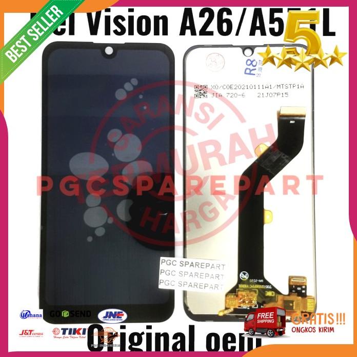 Acc Hp Original Oem Lcd Touchscreen Fullset Itel Vision A26 A571L