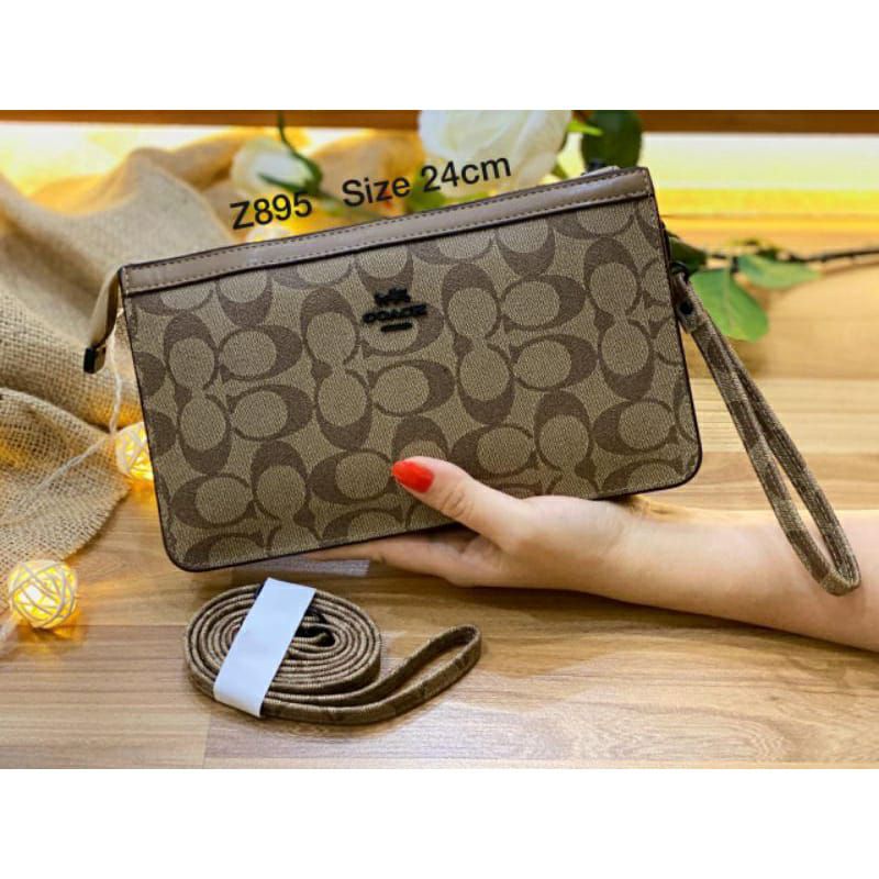 Pouch Handbag/Dompet 3 Ruang Waterproof