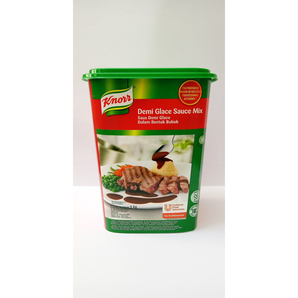 

Demi Glace Sauce Mix/Saus Demi Glace dalam Bentuk bubuk/ 250gr