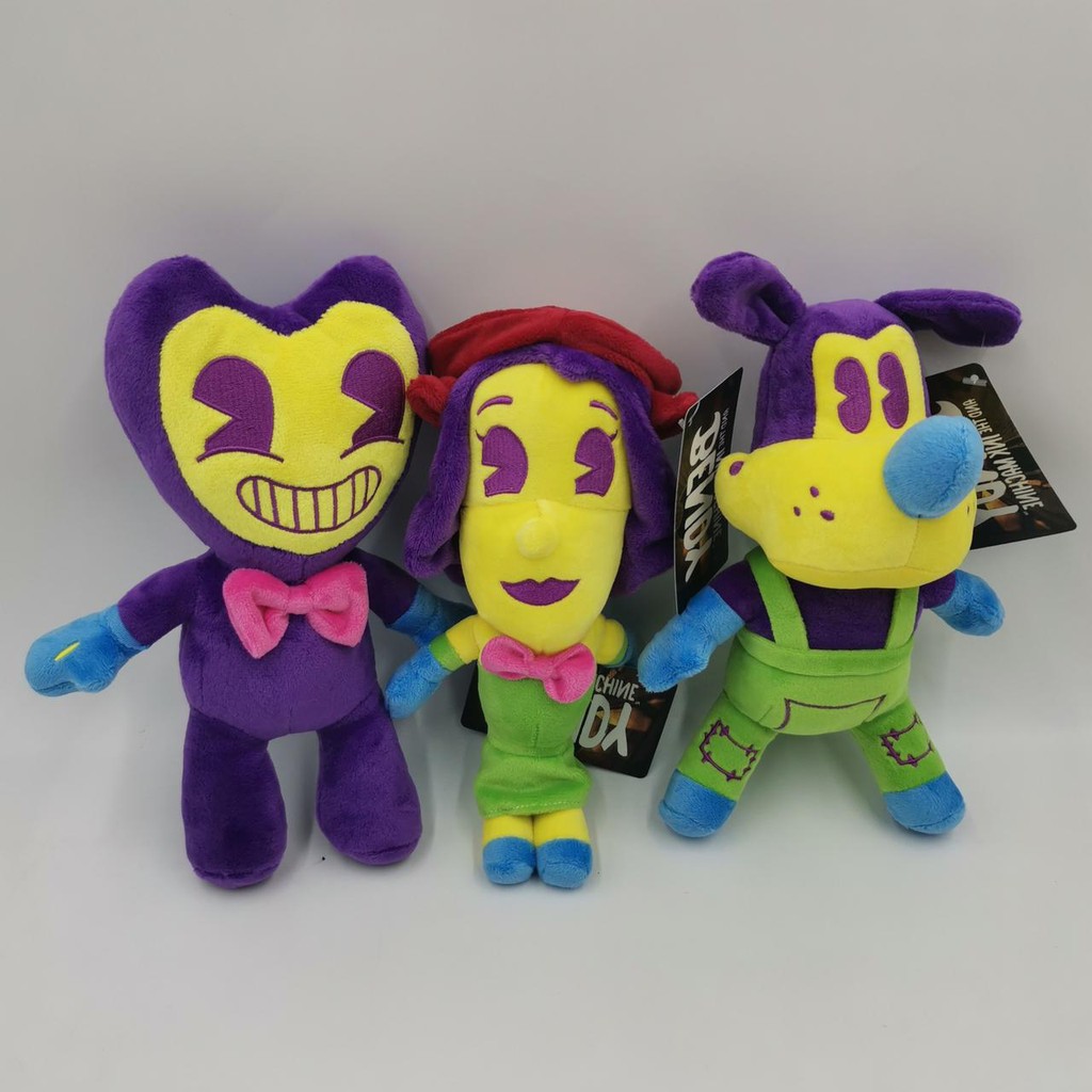 Mainan Boneka Stuffed Plush Boneka Bendy And The Ink Machine 25cm Boneka Boris HADIAH VALENTINE
