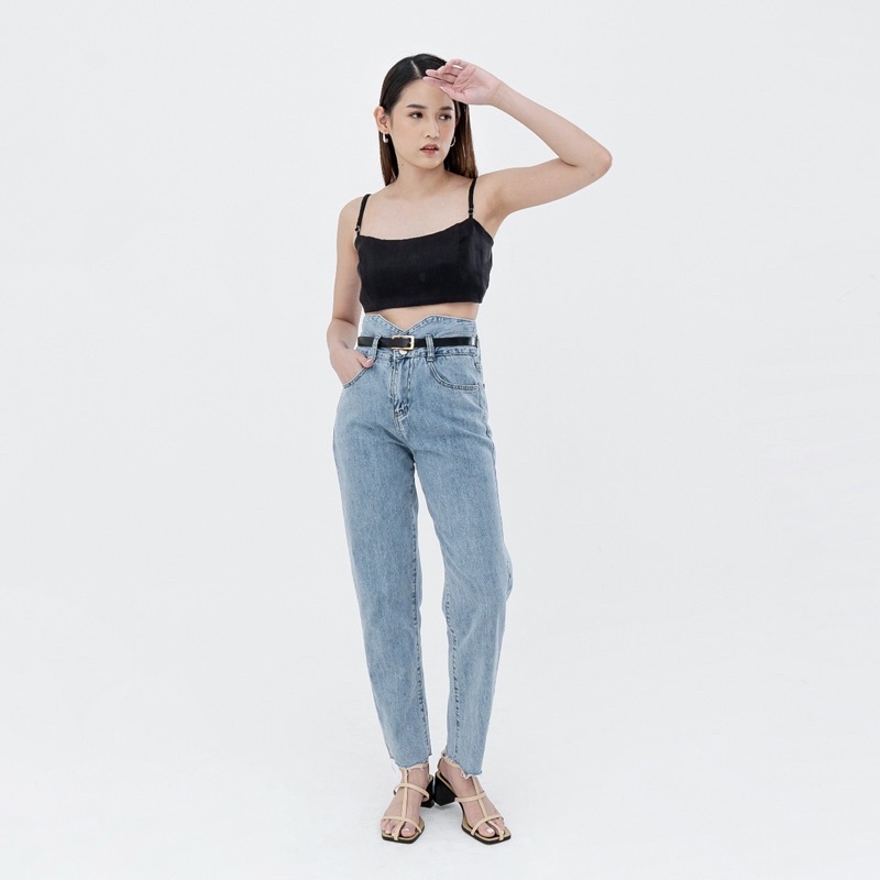 VIERLIN - Jeans 8065 - HIGH WAIST JEANS WANITA