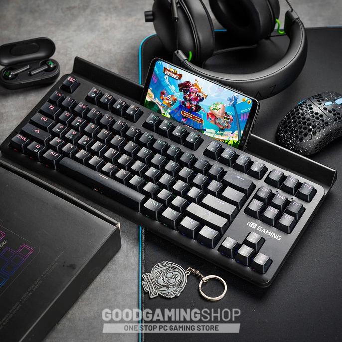DIGITAL ALLIANCE MECA FIGHTER MECHANICAL GAMING KEYBOARD - MERAH