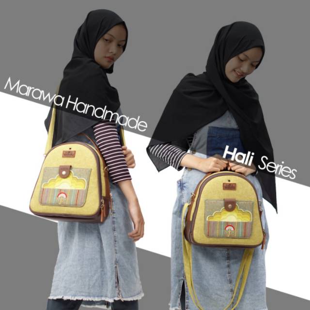 Ransel Selempang Terbaru Hali Series Marawa Handmade