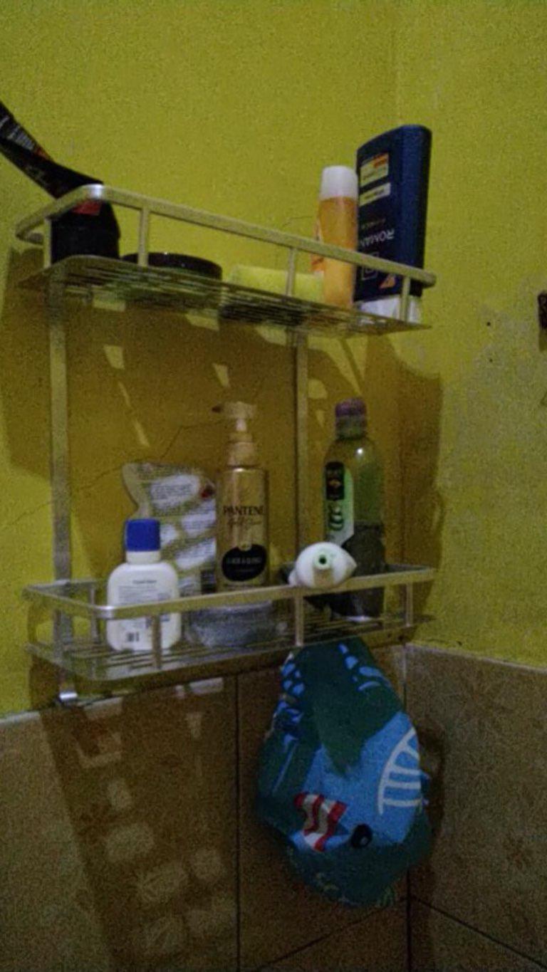 Rak Dinding Toilet Kamar Mandi
