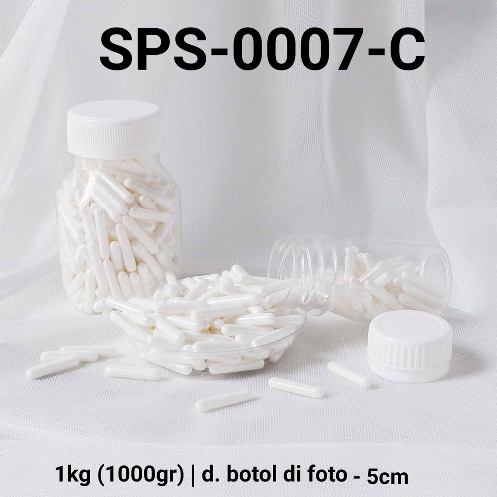 

SPS-0007-C Sprinkles sprinkle sprinkel 1kg 1 kg meses besar putih yamama baking grosir murah sprinkles cake dekorasi mutiara trimit decoration story sprinklestory sprinklesstory sprinkle story yamama baking