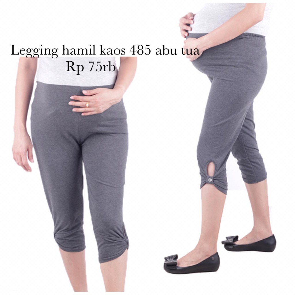 Celana Hamil Legging 485 Abu Tua