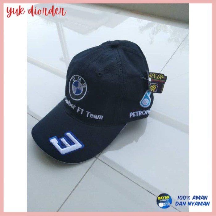 ✨BISA COD✨ Topi BMW Sauber F1 Team