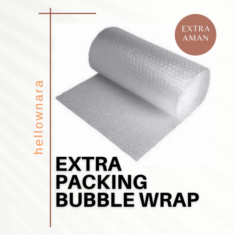 

EXTRA PACKING BUBBLE WRAP UNTUK TAMBAHAN KEAMANAN PACKING