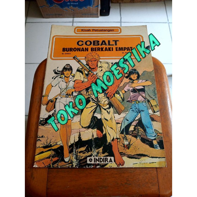 KOMIK COBALT - BURONAN BERKAKI EMPAT