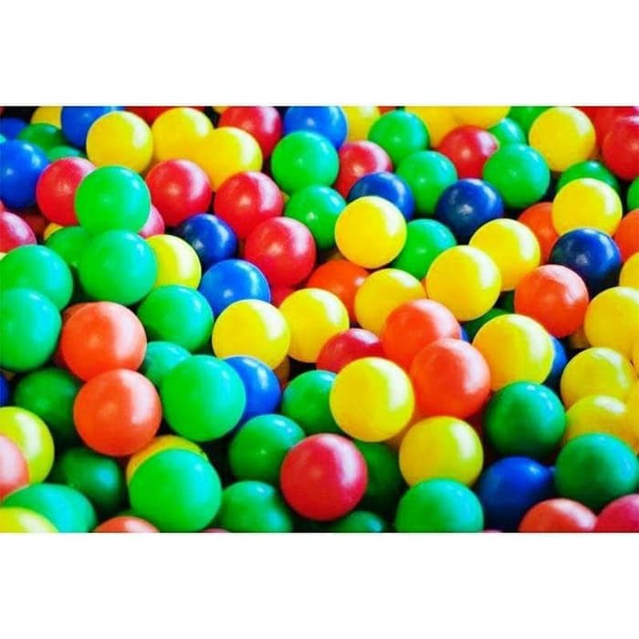 planetamazing mainan mandi bola  warna warni isi 25 pcs 