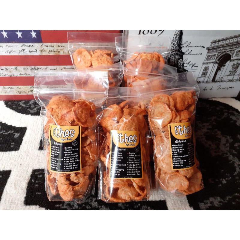 

Cemilan basreng pedas (50gr)