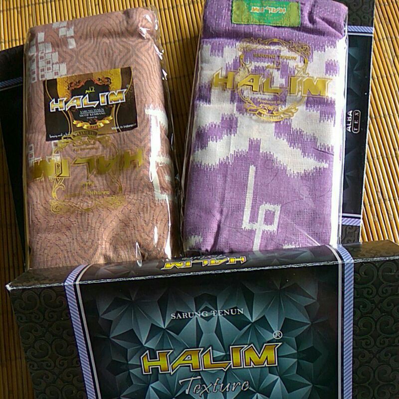 sarung Tenun Halim Texture