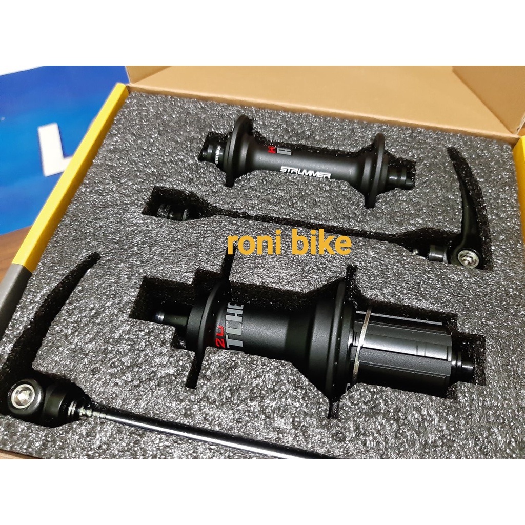 Hub Freehub Strummer Road HR20 lubang 32/32Hole Ratchet 36T Bearing Loncer