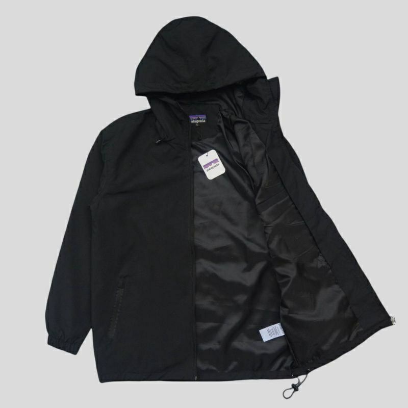 JAKET OUTDOOR PATAGONIA/TEZZERON BALCK NEVY PREMIUM