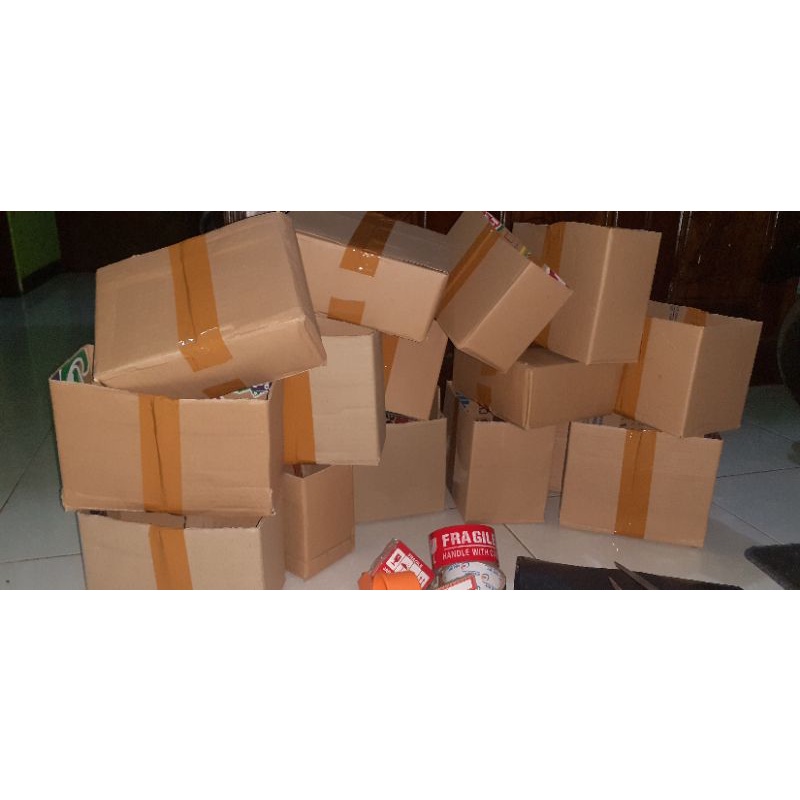 

tambahan kardus + faragiel jangan di banting