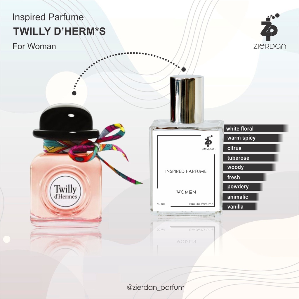 Zierdan Inspired Parfum Twilly D'Herm*s Parfume Farfum Minyak Wangi Tahan Lama Wanita Cewek