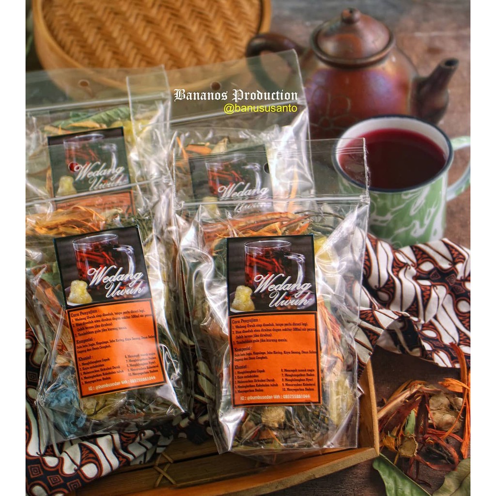 

Wedang Uwuh siap minum oleh-oleh jogja (5 sachet)