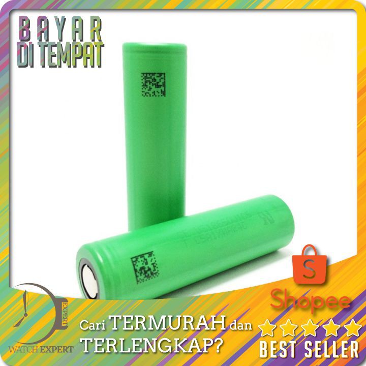 TERLARIS 18650 Lithium Ion Cylindrical Battery 3.6V 2600mAh