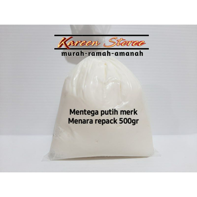 

Mentega Putih /Mentega Tawar Menara 500gr