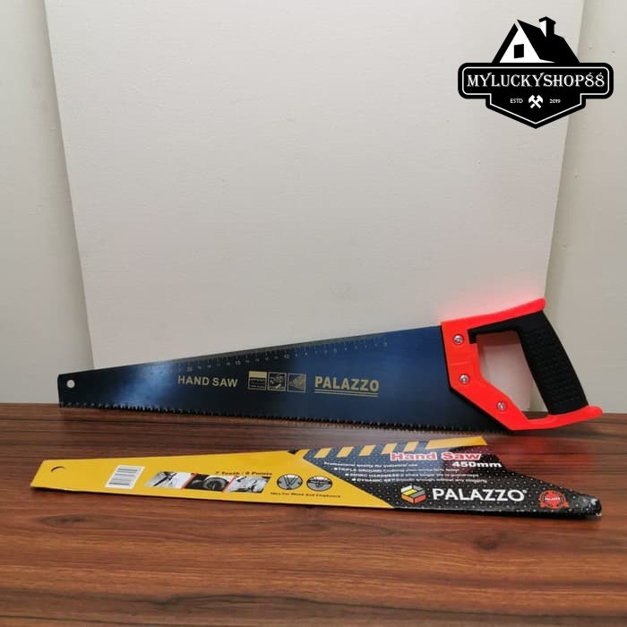 Palazzo Gergaji Tangan Gagang Fiber 18 inch - Hand Saw 450mm - 450 mm