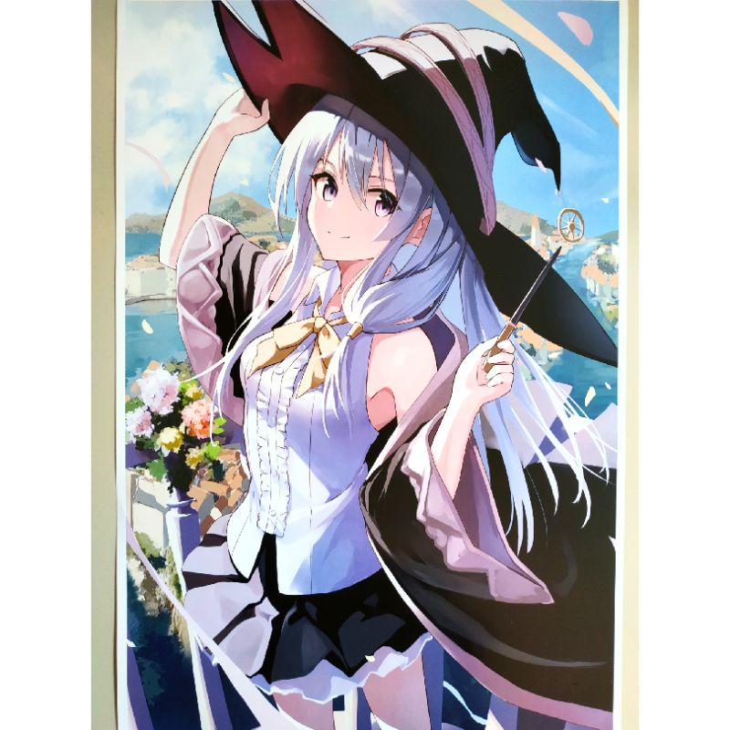 Poster Anime Majo no Tabitabi 7 Wandering Witch The Journey of Elaina Merchandise