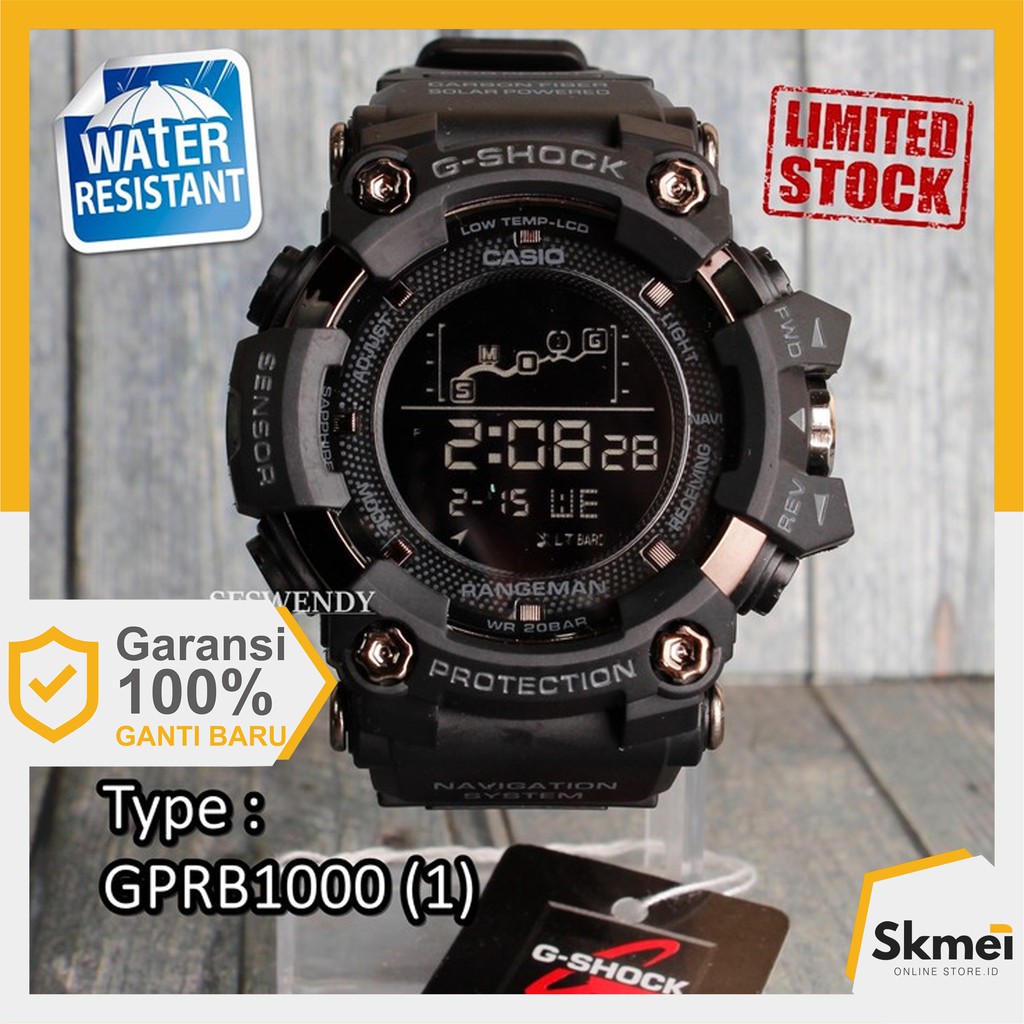 Jam tangan G Shock DW-5700 bb Full Black hitam digital